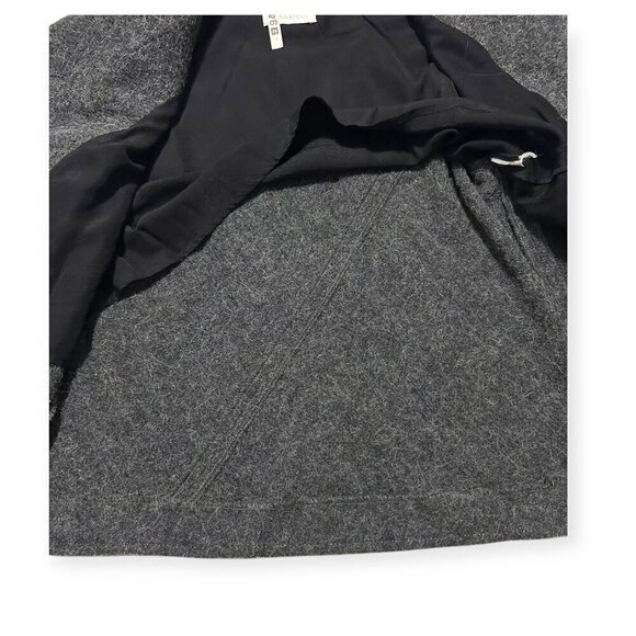 Vintage Nina Ricci Gray Wool Blend Jacket, Size 42 FR/M - Picture 11 of 14